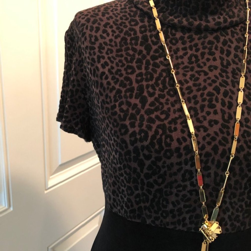 By Choice - Leopard Print Dress
